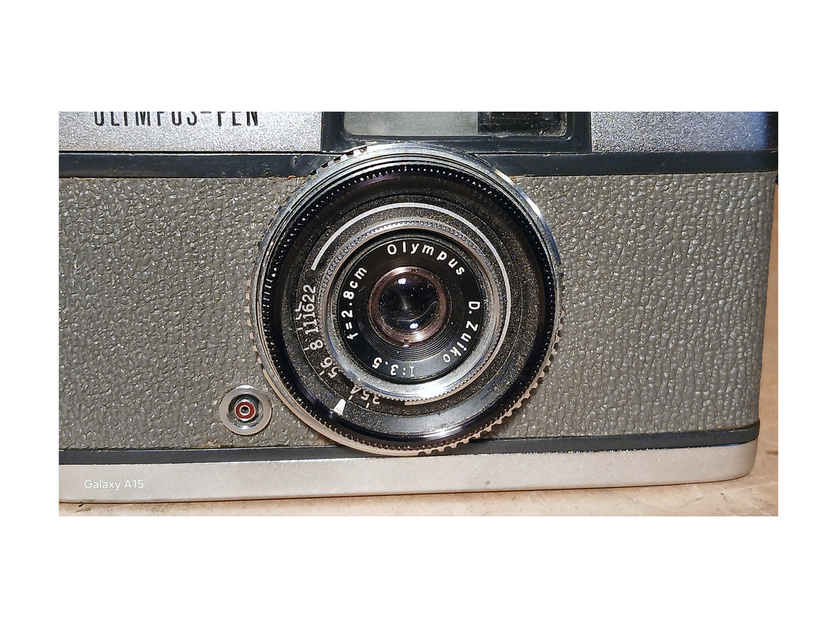 Olympus PEN Half-Frame 35mm Camera + D.Zuiko 28mm f/3.5 – Vintage – foto 2