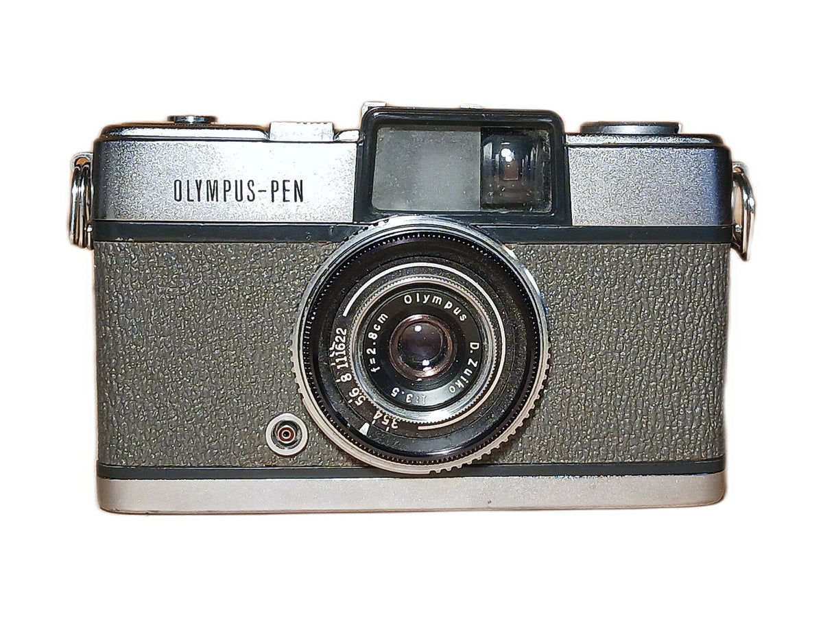Olympus PEN Half-Frame 35mm Camera + D.Zuiko 28mm f/3.5 – Vintage – foto 1