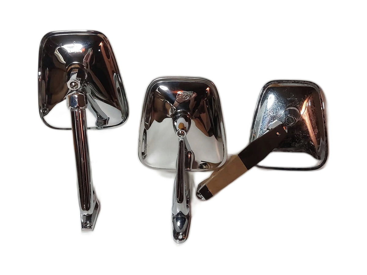 3x originele vintage Triumph Spitfire chromen buitenspiegels – foto 3