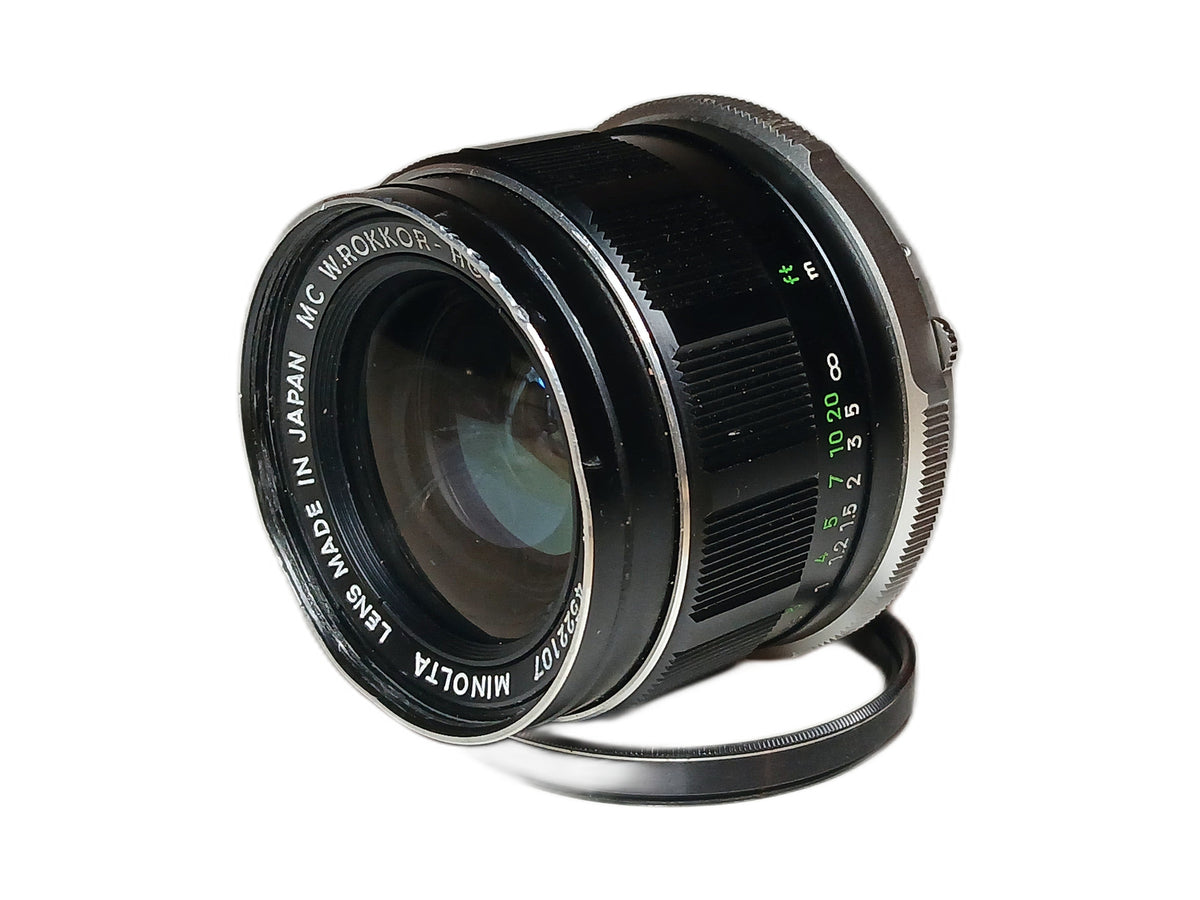 Minolta MC W.Rokkor-HG 35mm f/2.8 Groothoeklens – SR/MC Mount – foto 4