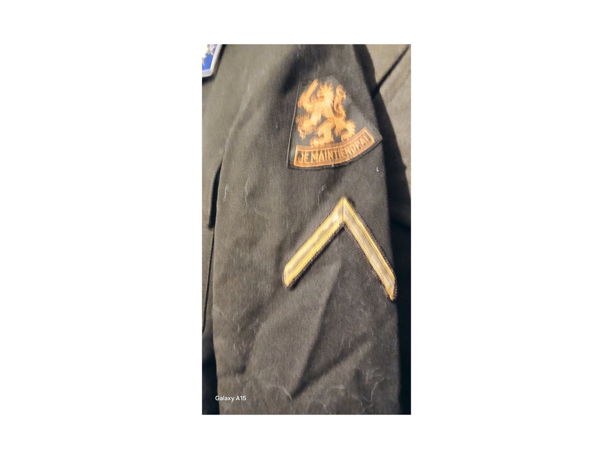 Originele Koninklijke Landmacht Verbindingsdienst uniformpartij 1955–1969 – foto 4