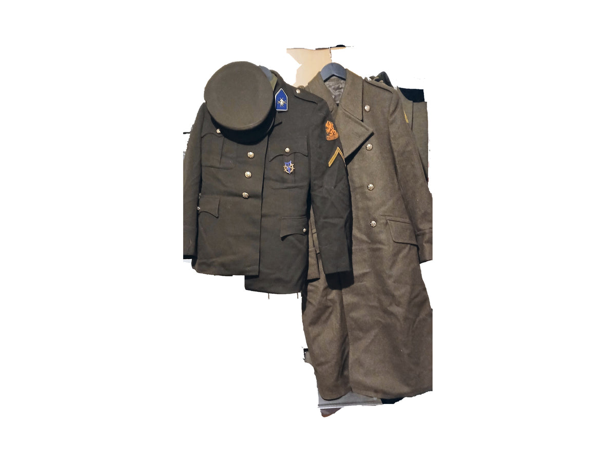 Originele Koninklijke Landmacht Verbindingsdienst uniformpartij 1955–1969 – foto 1
