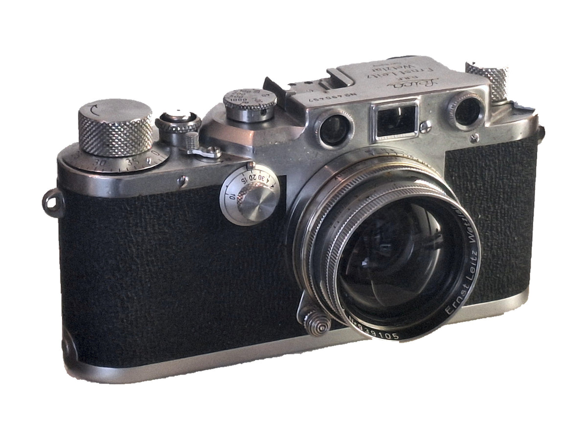 Leica IIIc meetzoekercamera met Ernst Leitz Wetzlar Summitar 50mm f1:2 lens