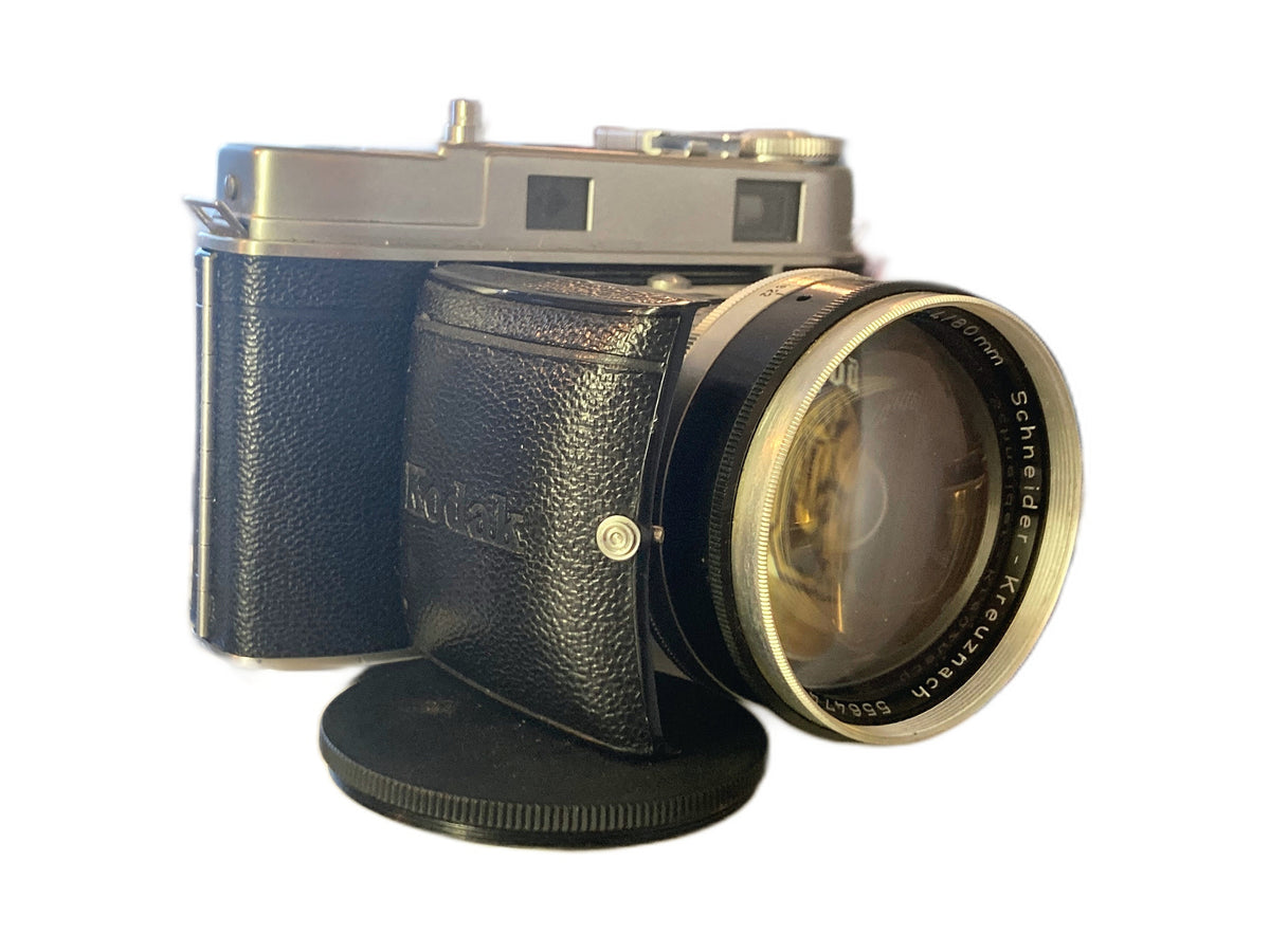Kodak Retina IIc 35mm Meetzoekercamera + Schneider-Kreuznach Retina-Xenon C 50mm f/2.8 – foto 4