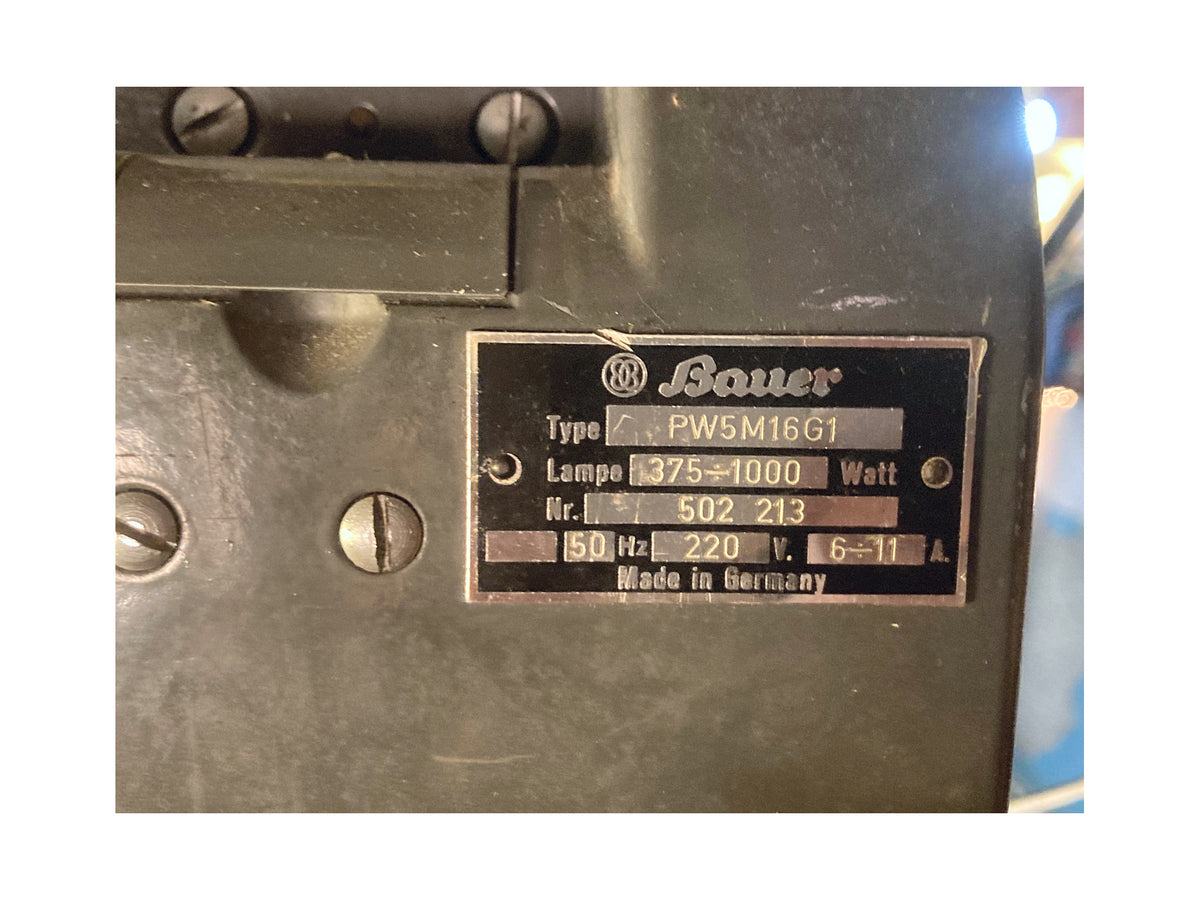 Bauer P5 16mm filmprojector met Kiptaron lens en originele transportkoffer – foto 6 van 7