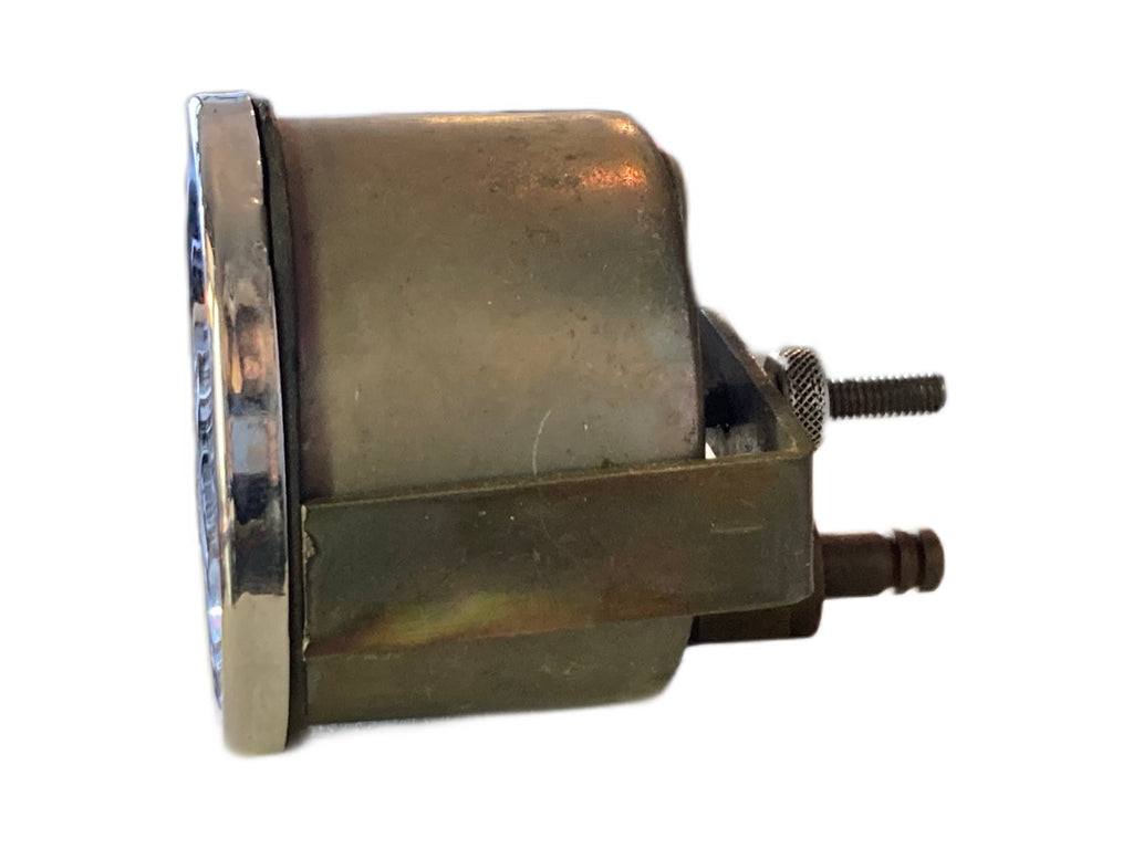 Zijaanzicht Smiths vacuümmeter met montagebeugel