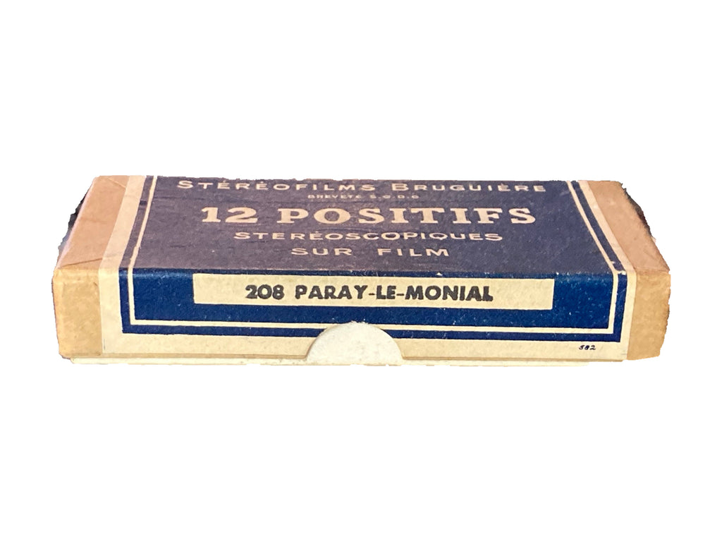 Originele doos Stéréofilms Bruguière Paray-le-Monial
