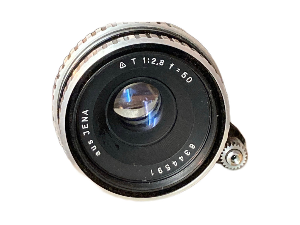 Carl Zeiss Jena Tessar 50mm f/2.8 Zebra M42 – foto 1