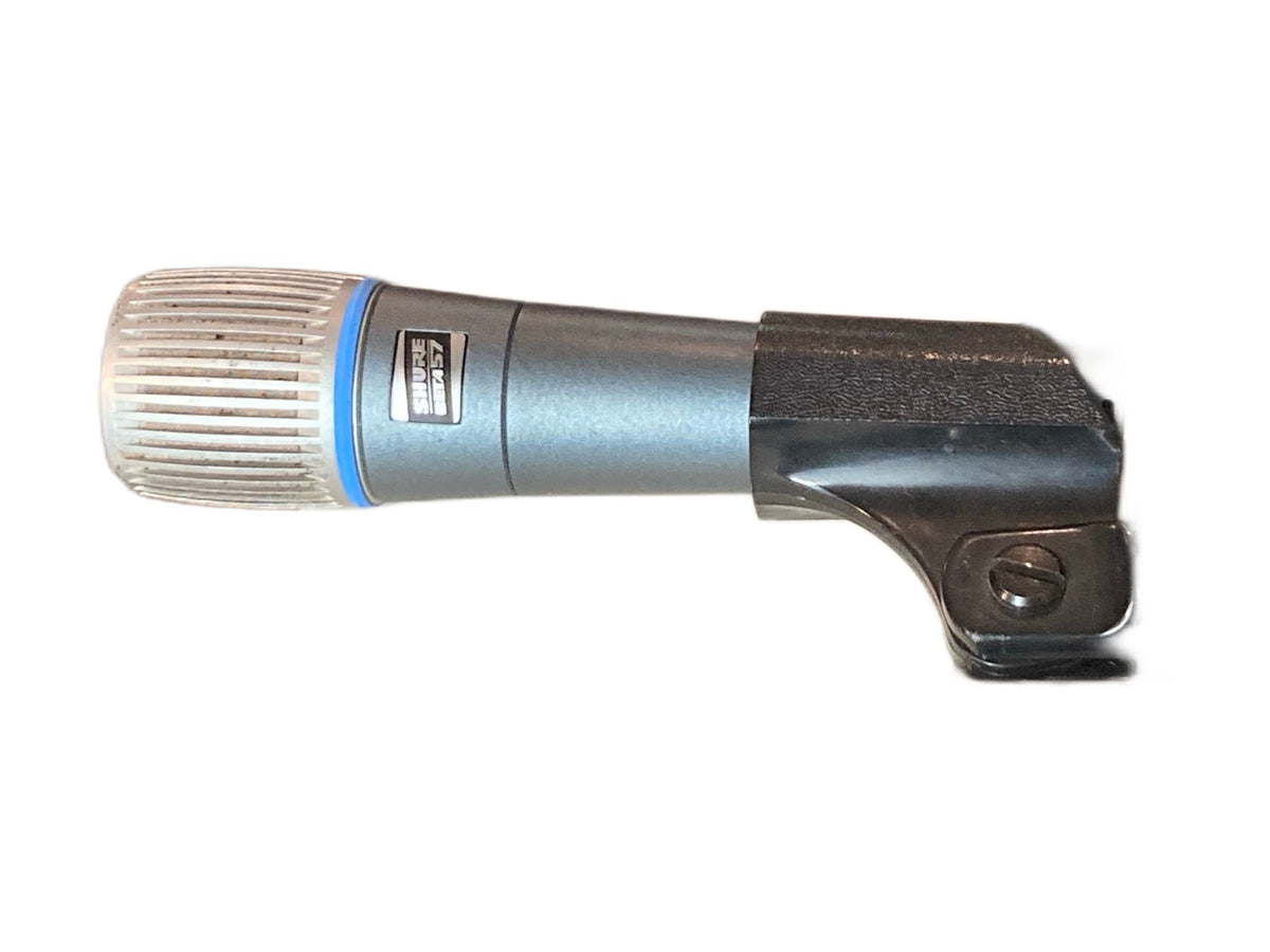 Shure Beta 57 microfoon - zijkant