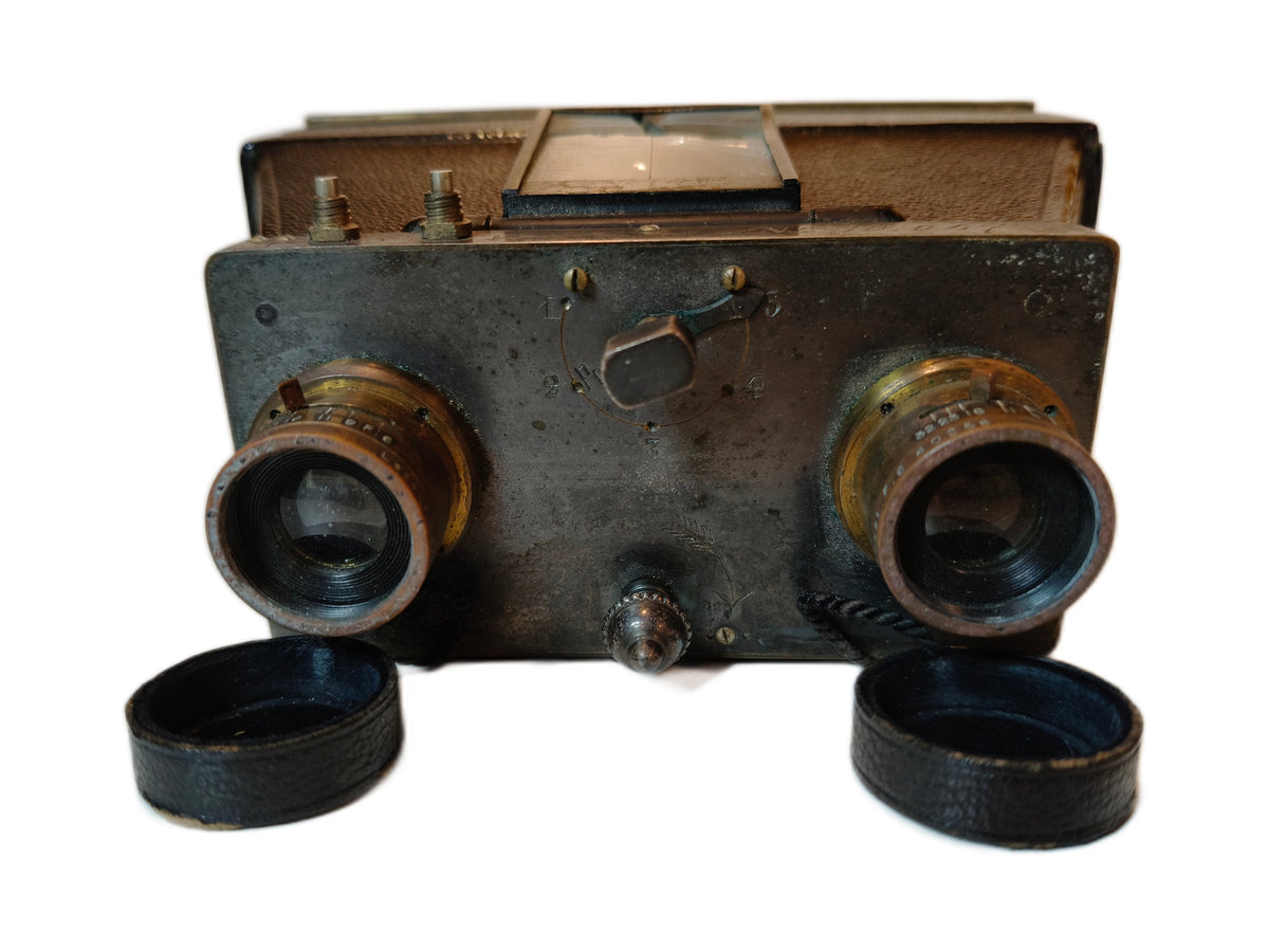 Antieke Le Stéréocycle Leroy stereocamera – foto 2