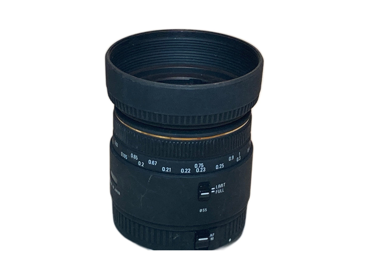 Sigma 50mm f/2.8 DG Macro-objectief, voorzijde
