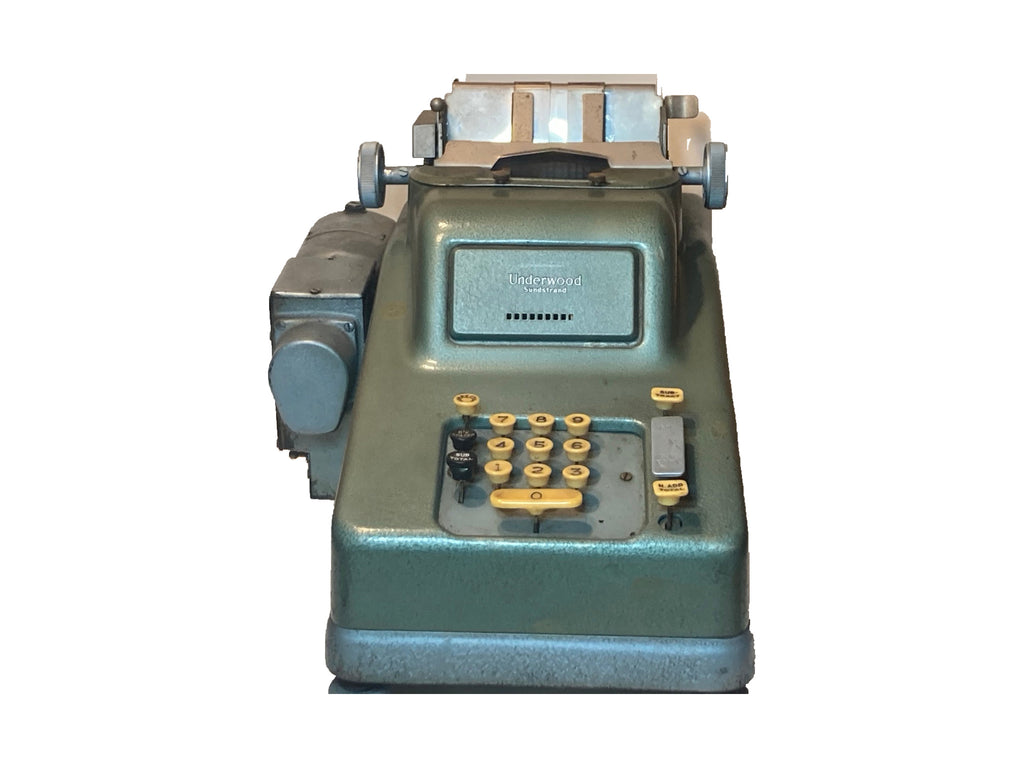 Underwood Sundstrand vintage elektrische optelmachine