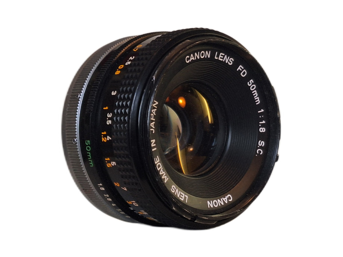 Canon FD 50mm f/1.8 S.C.