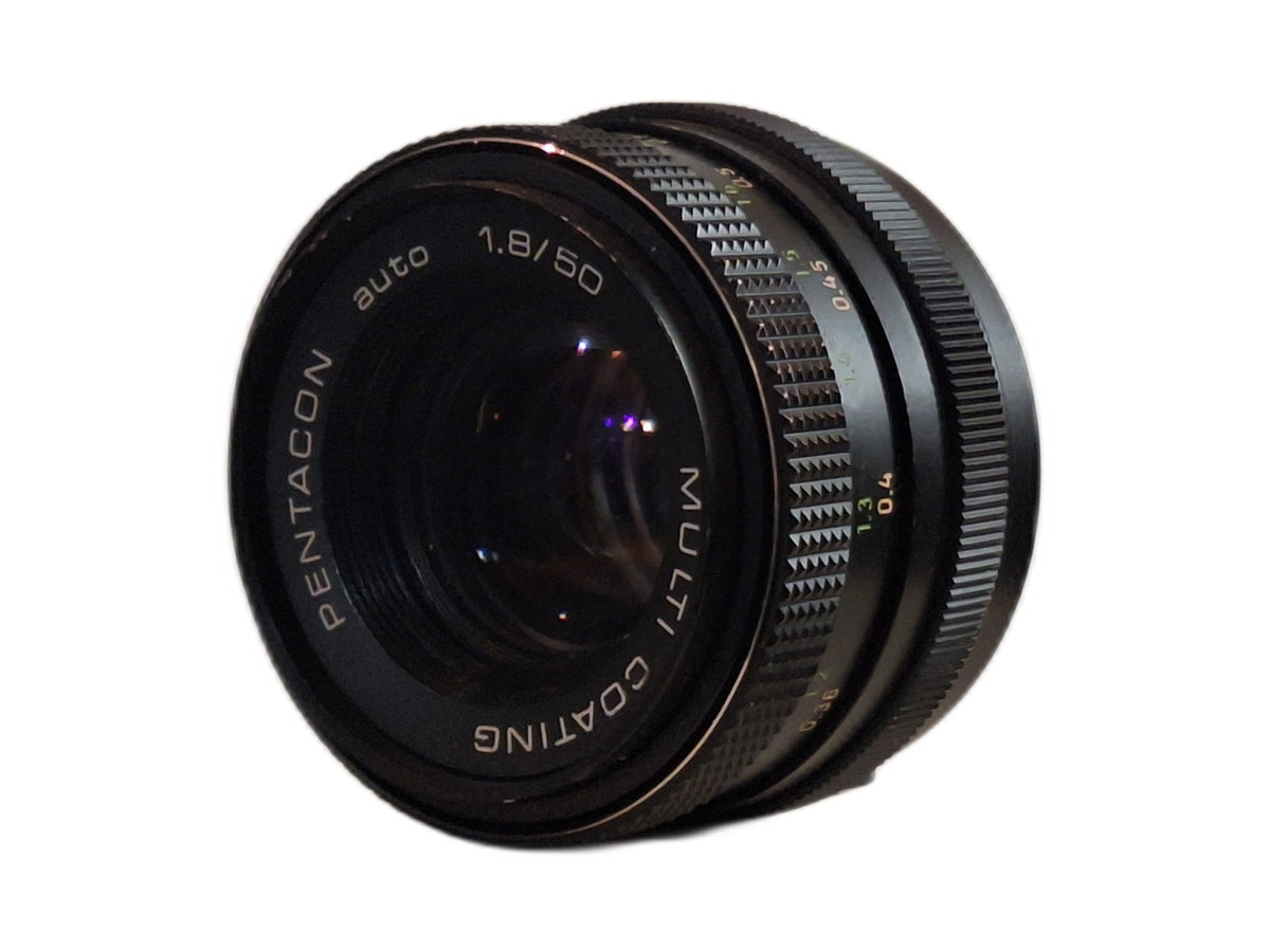 Pentacon Auto 50mm f/1.8 Multi-Coating prime lens