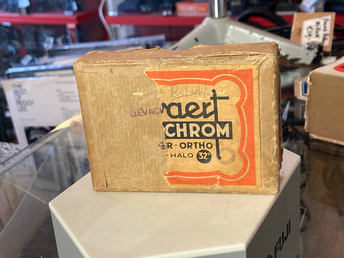 Originele Gevaert Gevachrome 4R-Ortho 32° verpakking