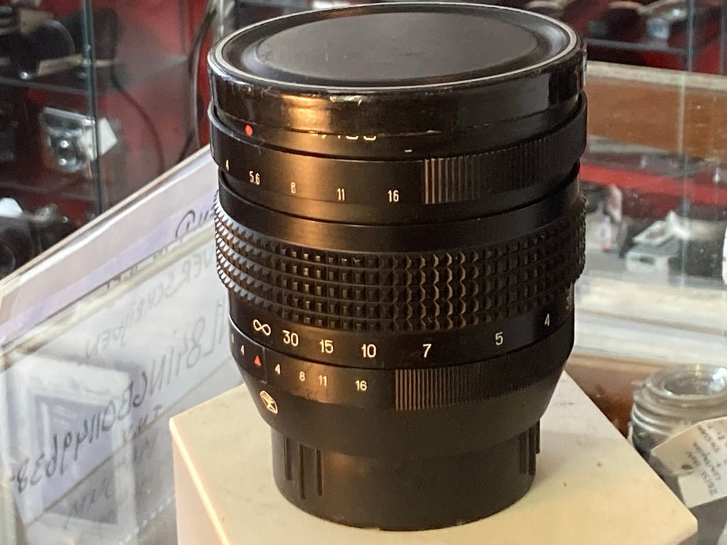 Kaleinar-3B 150mm f/2.8 objectief, zijaanzicht