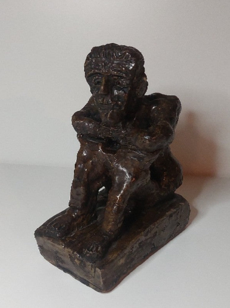 Keramisch beeld E.v.Z. 1965, schuin vooraanzicht