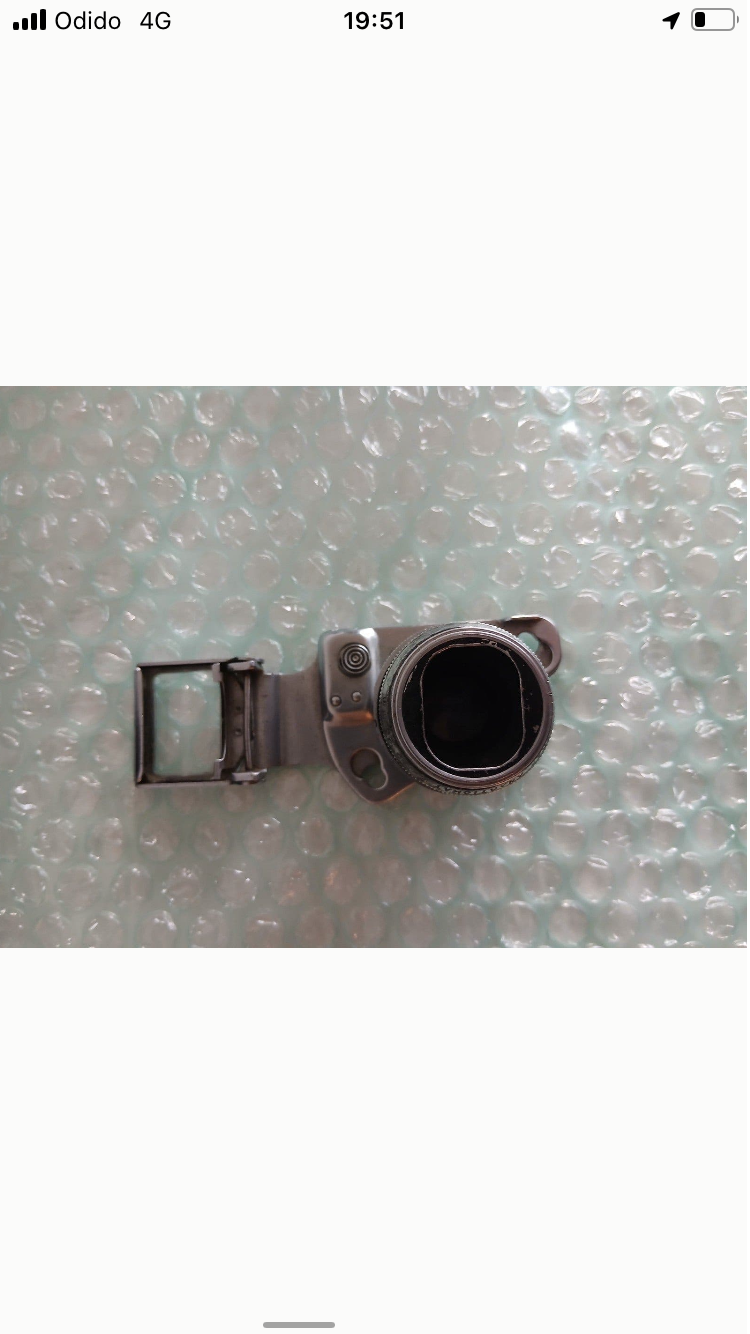 Kodak Anastigmat 25mm f/1.9 cine-lens met gekoppelde zoeker, totaalbeeld