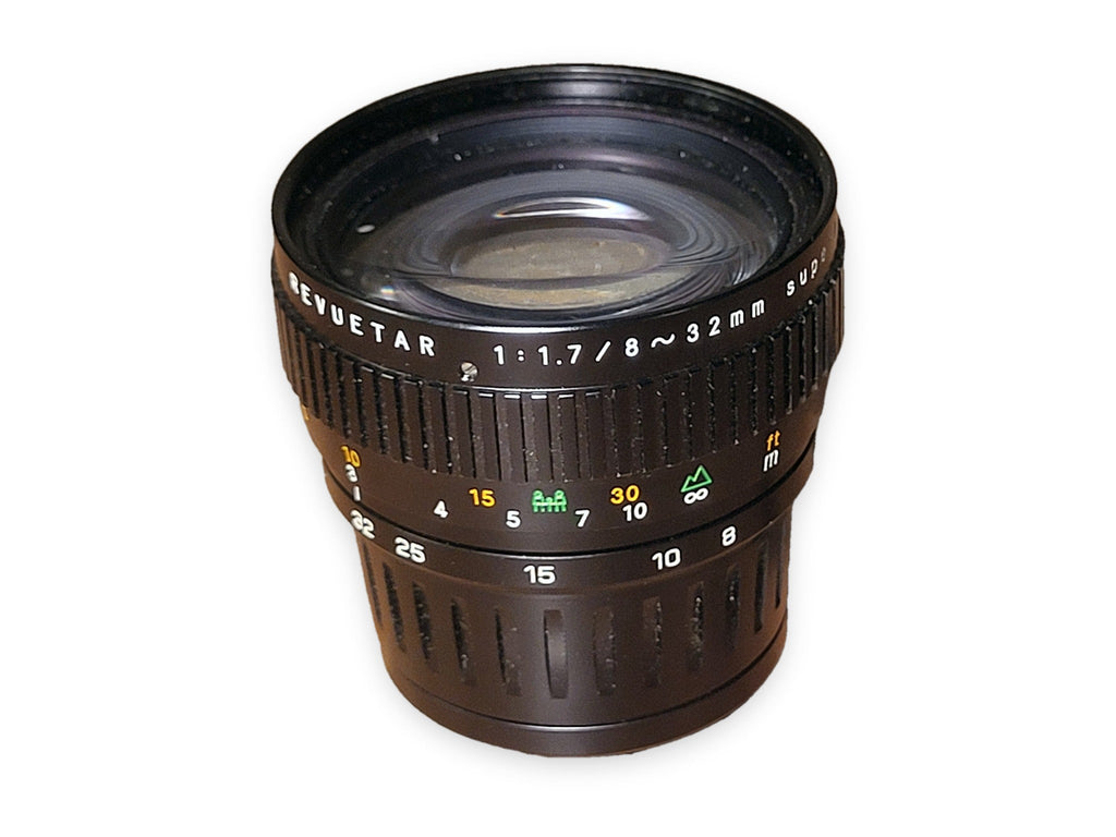 Revuetar 8-32mm f/1.7 Zoomlens voor Revue Super 8-Pocket / Chinon Pocket-8