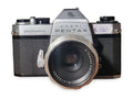 Asahi Pentax Spotmatic II met Carl Zeiss Jena Tessar 50mm f/2.8 – vintage analoge camera bij De Majum Rotterdam