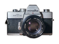 Minolta SRT 101 + MC Rokkor-PG 50mm f/1.4 – vintage analoge camera bij De Majum Rotterdam