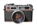 Yashica Electro 35 rangefinder camera met Color-Yashinon DX 45mm f/1.7 – vintage analoge camera bij De Majum Rotterdam