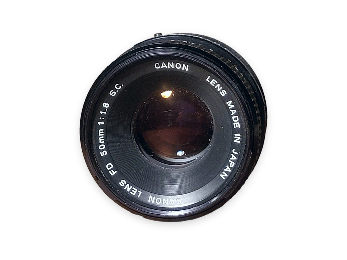 Canon FD 50mm f/1.8 S.C. standaardlens