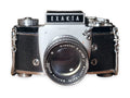 Exakta Varex IIa met Meyer-Optik Görlitz Orestor 100mm f/2.8 – vintage analoge camera bij De Majum Rotterdam