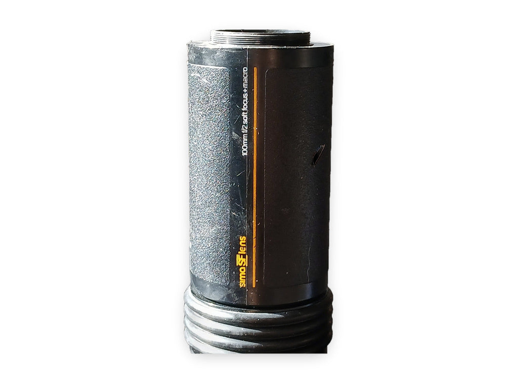 Bijzondere vintage Sima SF 100mm f/2 Soft Focus + Macro-lens uit de jaren 80. – foto 1