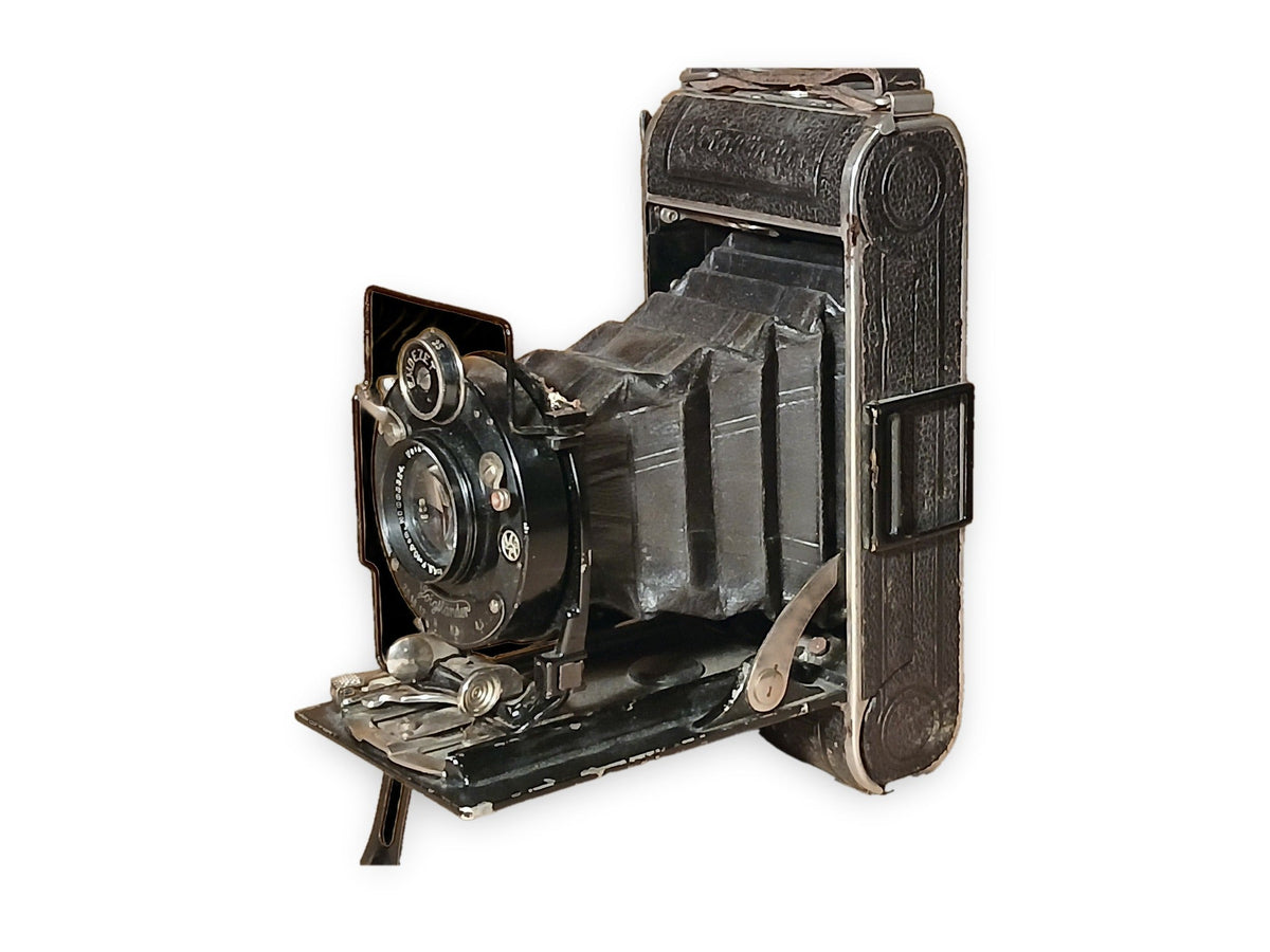 Voigtländer Inos II Klapcamera – Anastigmat Skopar 10,5cm f/4.5 – Vintage 6x9 – foto 4