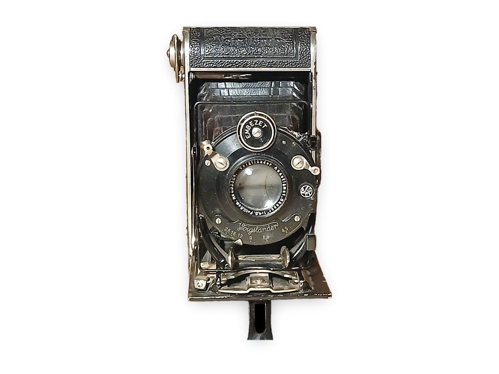 Voigtländer Inos II Klapcamera – Anastigmat Skopar 10,5cm f/4.5 – Vintage 6x9 – foto 1