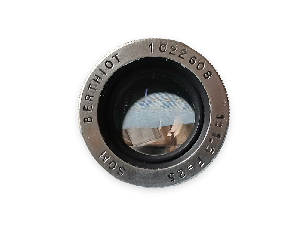 SOM Berthiot 50mm f/2.5 Vintage Franse Cine / Projectielens No. 1023608 – foto 1