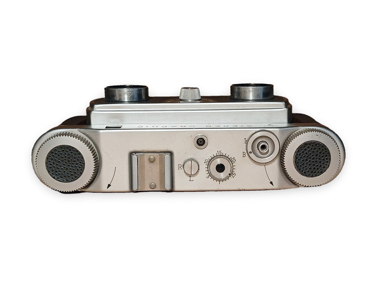 Wray Stereo Graphic 35mm Stereo Camera – Twin Wray 35mm f/4 Lenses – London – foto 4