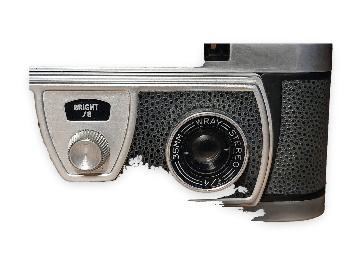Wray Stereo Graphic 35mm Stereo Camera – Twin Wray 35mm f/4 Lenses – London – foto 2