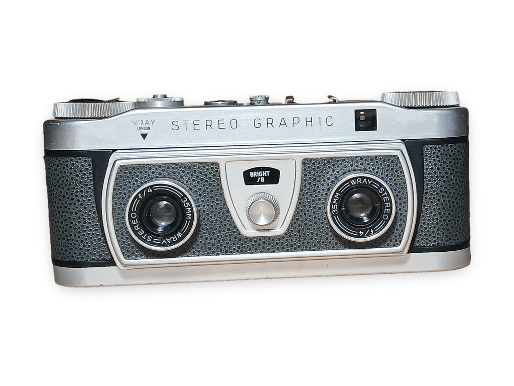 Wray Stereo Graphic 35mm Stereo Camera – Twin Wray 35mm f/4 Lenses – London – foto 1