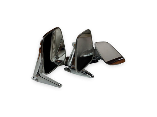 3x originele vintage Triumph Spitfire chromen buitenspiegels – foto 1