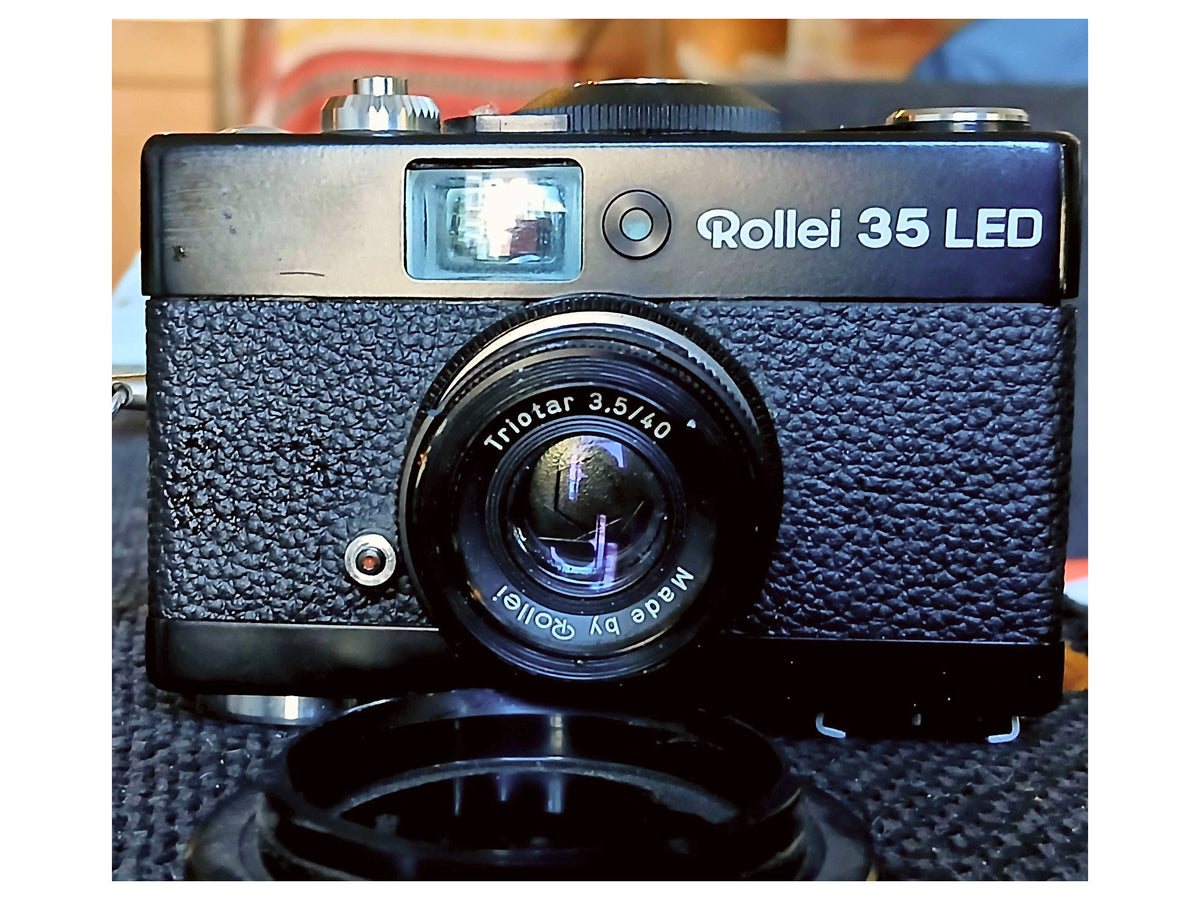 Rollei 35 LED + Triotar 3.5/40mm