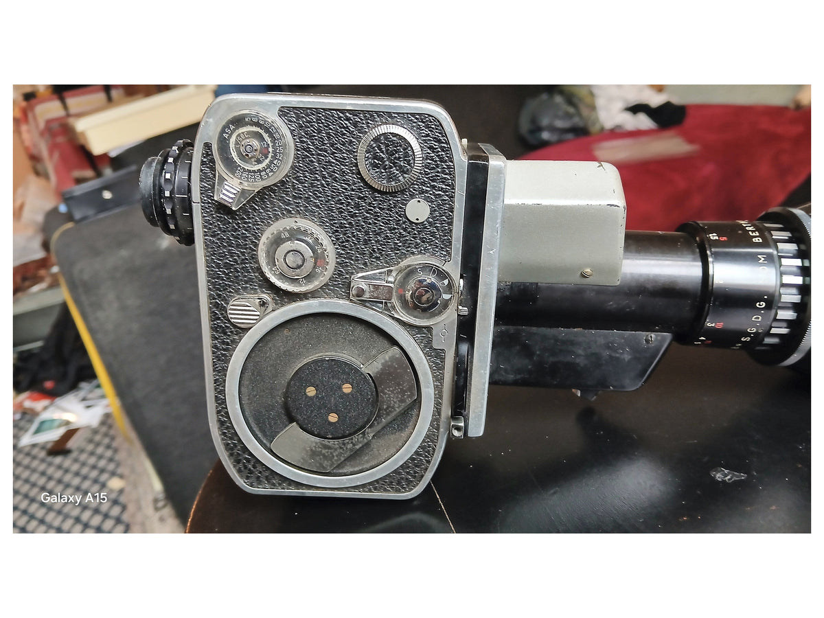 Bolex Paillard Zoom Reflex P1 8mm Filmcamera met Pan-Cinor Zoomlens – foto 2