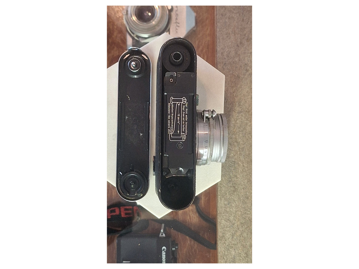 Leica IIIc meetzoekercamera met Ernst Leitz Wetzlar Summitar 50mm f1:2 lens – foto 5