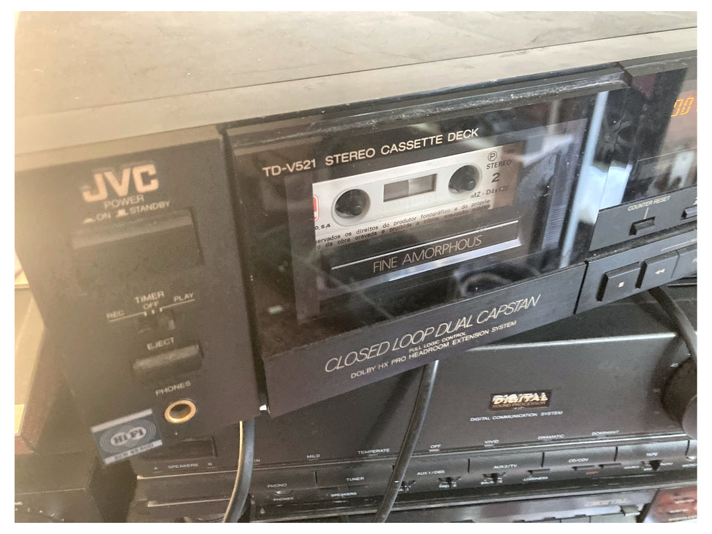 JVC TD-V521 Stereo Cassettedeck – Closed Loop Dual Capstan – Dolby B/C & HX Pro – Getest – foto 3