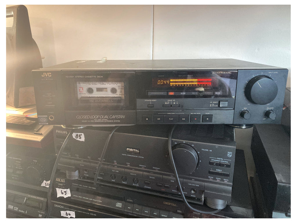JVC TD-V521 Stereo Cassettedeck – Closed Loop Dual Capstan – Dolby B/C & HX Pro – Getest – foto 1