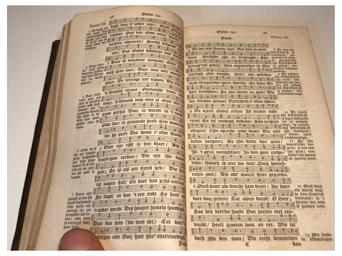 Het Nieuwe Testament 1861 en Psalmen 1863 – boekenset – aanvullende productfoto 3