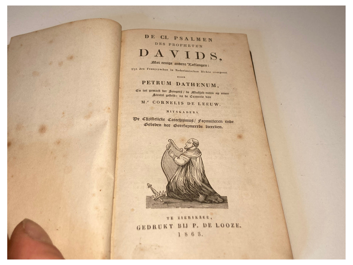 Het Nieuwe Testament 1861 en Psalmen 1863 – boekenset – aanvullende productfoto 2