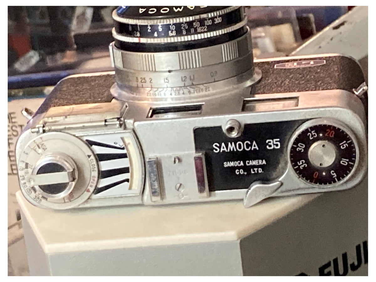 Bovenaanzicht van de Samoca 35 Model LE