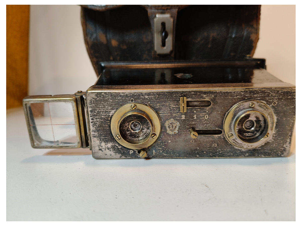 Jules Richard Le Glyphoscope stereocamera met etui – foto 4