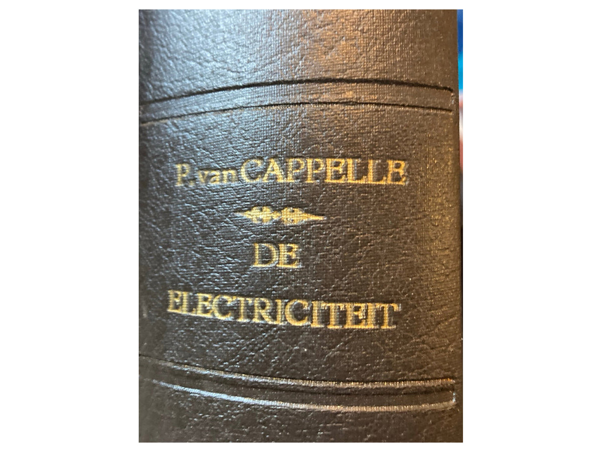 Omslag van De electriciteit uit 1889