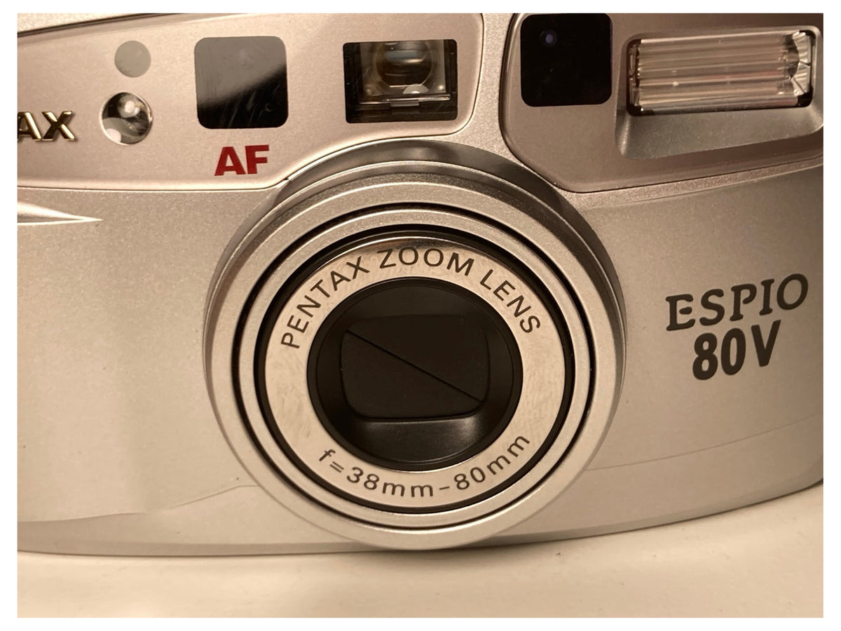 Pentax Espio 80V voorkant close-up