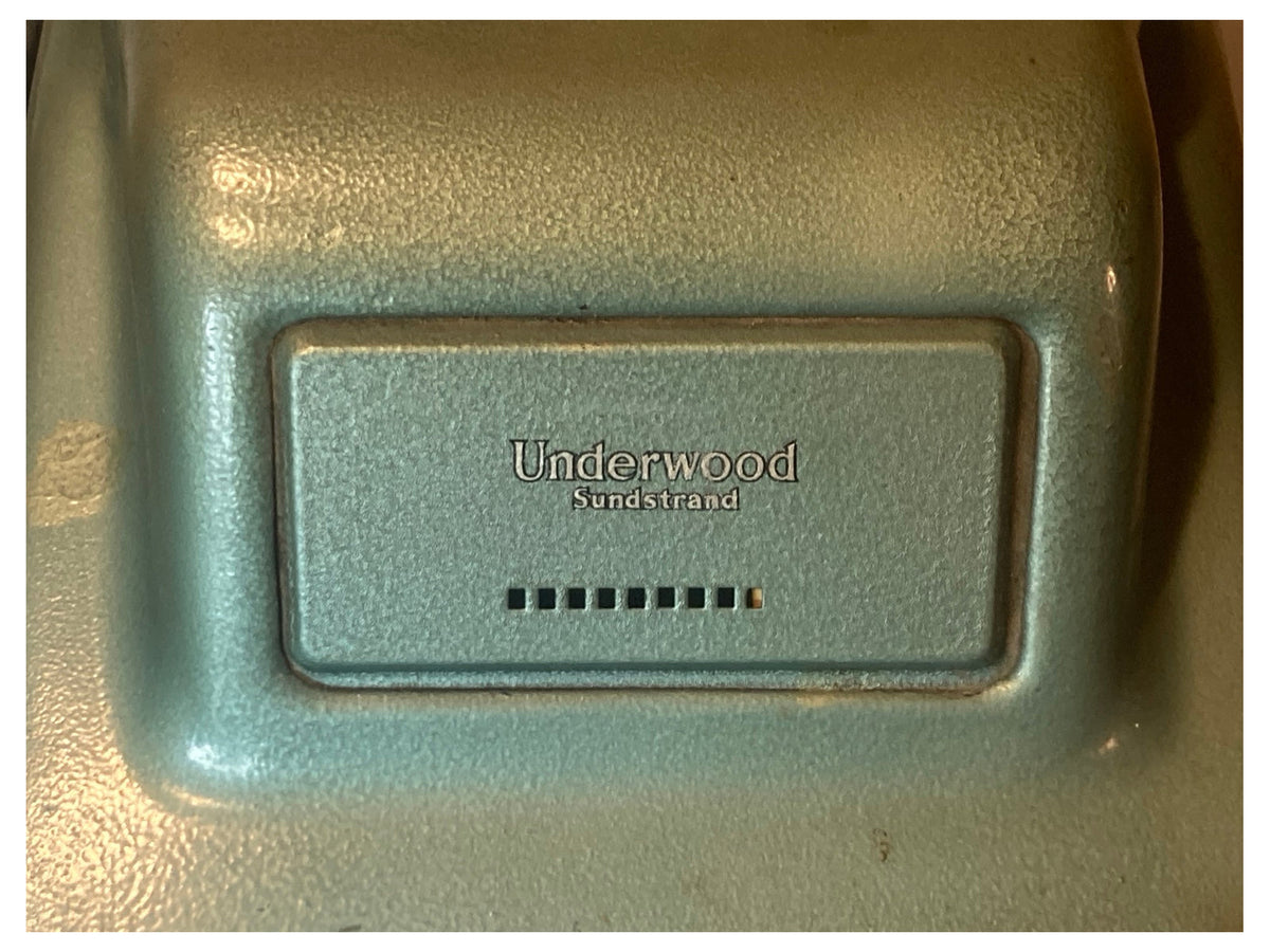 Underwood Sundstrand vintage elektrische optelmachine
