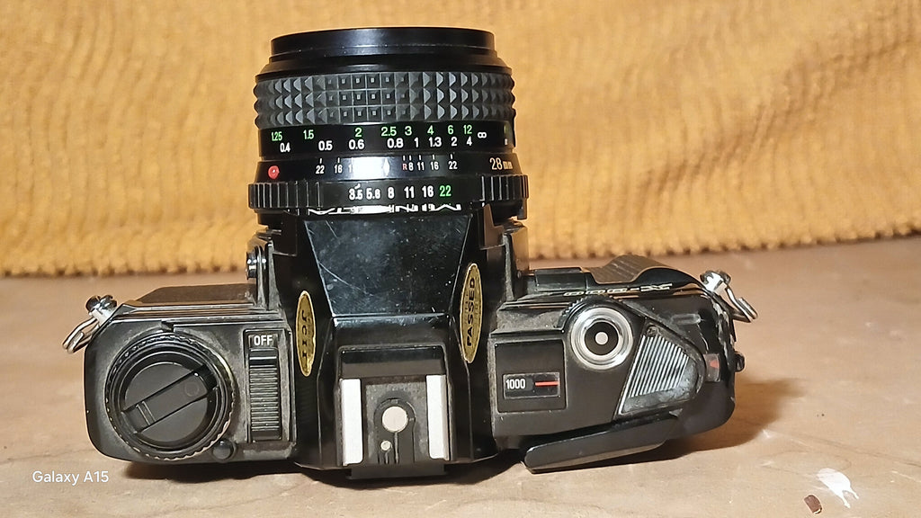 Minolta X-300 35mm Spiegelreflexcamera + MD W.Rokkor 28mm f/3.5 – foto 2