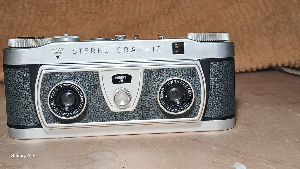 Wray Stereo Graphic 35mm Stereo Camera – Twin Wray 35mm f/4 Lenses – London – foto 1